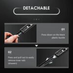 AOLISHENG 100 lb Full Extension Side-Mount Drawer Slides for Kitchen Cabinets – 10 Pairs (A4510) - Image 3