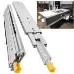 AOLISHENG 500 lb Heavy-Duty Drawer Slides – Stable Full Extension for RV, Outdoor Kitchen, Camper DIY, 1 Pair (D2576)