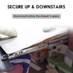 Heavy duty slide with lock