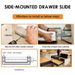 Side Mount Full Extension Drawer Slide