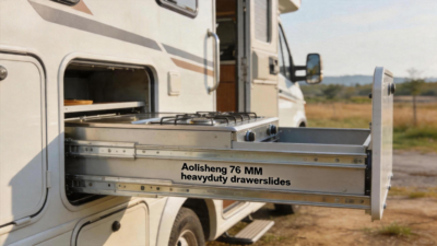 AOLISHENG 76mm heavy-duty drawer slide