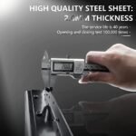 AOLISHENG 265 lb Heavy-Duty Bottom Mount Drawer Slides for Stair Storage, Cabinets & Under-Stair Lockers – 1 Pair (A2047) - Image 3