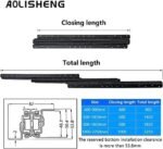 AOLISHENG 265 lb Heavy-Duty Bottom Mount Drawer Slides for Stair Storage, Cabinets & Under-Stair Lockers – 1 Pair (A2047) - Image 4