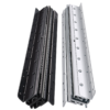 AOLISHENG drawer slide in an under-stair storage application, black and white