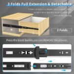 AOLISHENG 100 lb Full Extension Soft-Close Side Mount Drawer Slides for Kitchen, Bathroom & Cabinets- 5 Pairs (K1245) - Image 6